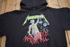Vintage 1994 Metallica Hammer Of Justice Crushes You Hoodie