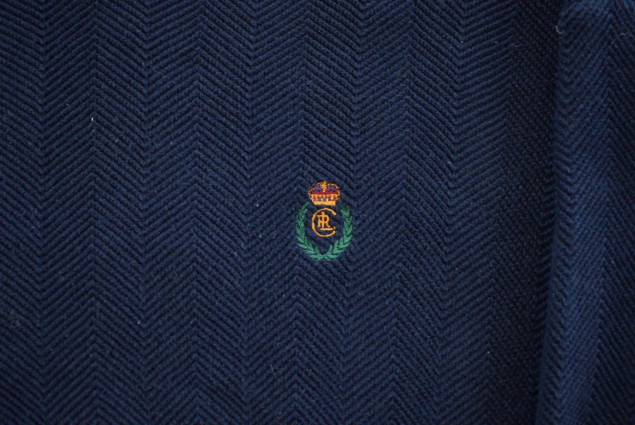 Vintage 1990s Chaps Ralph Lauren Chunky Knit Crewneck Sweater Men's XL /