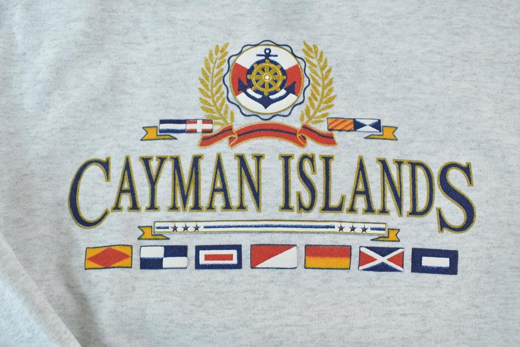 Vintage 1990s Cayman Island Crewneck Sweatshirt Made In USA