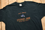 Vintage 2000 Sturgis 60th Anniversary Embroidered T-Shirt