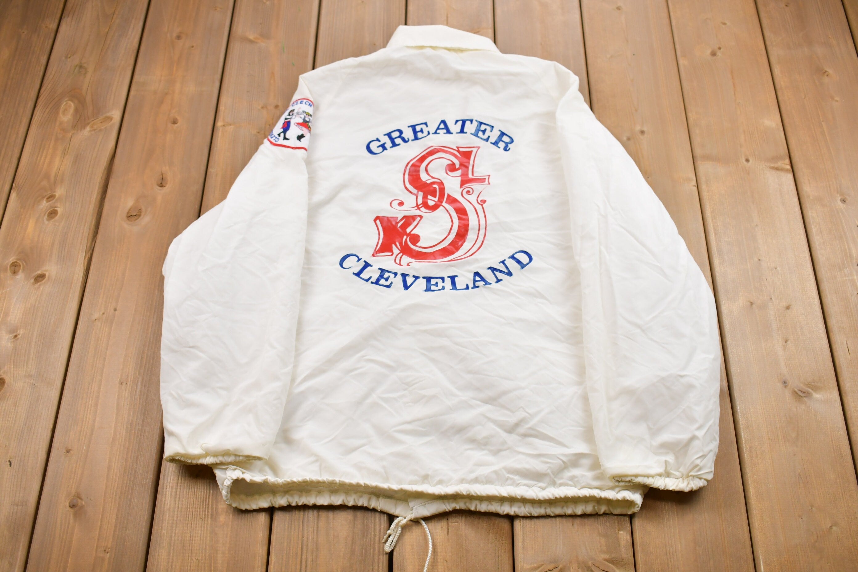 Vintage 1970s Pro Fit Czech Folk Dance Satin Jacket