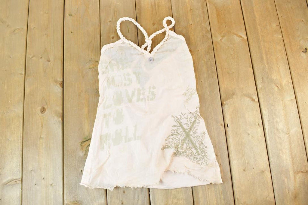 Women Vintage Vigoss Y2K Graphic Print Tank Top