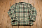 Vintage 1960s Pendleton 100% Wool Button Up Shirt