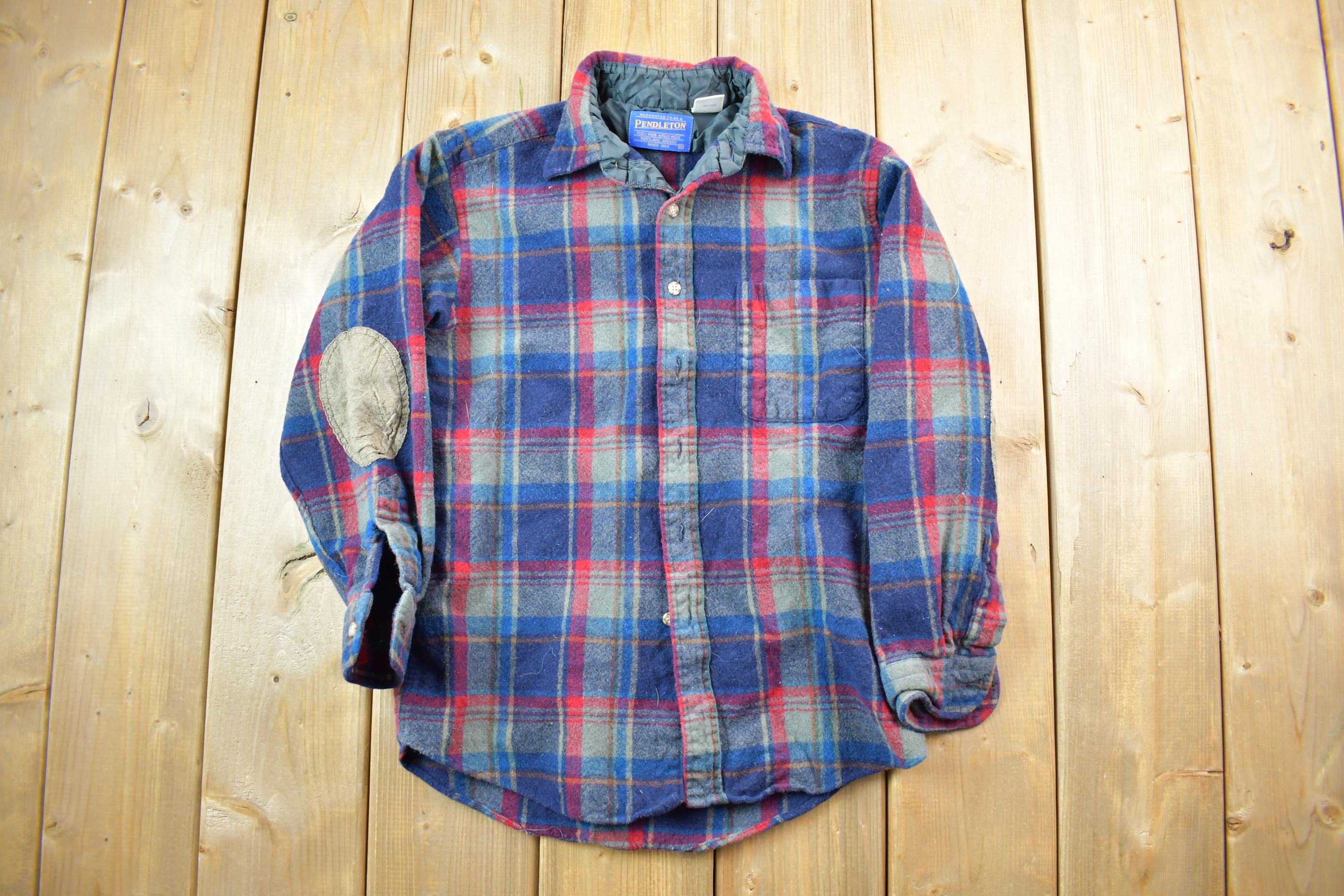 Vintage Pendleton Plaid Button Up