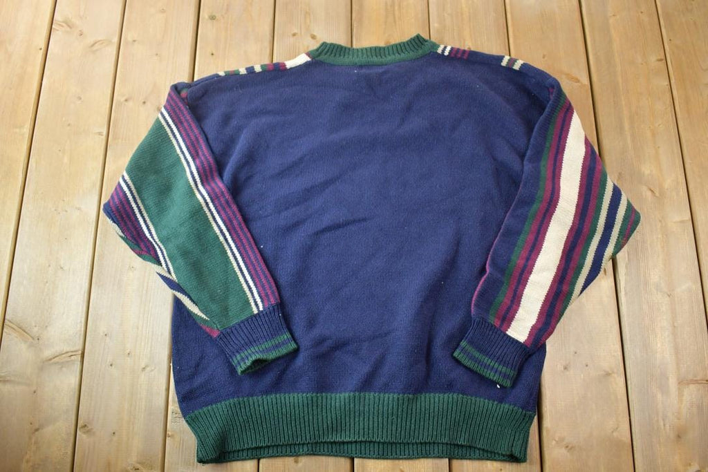 Vintage 1990s Structure Classic Knit Crewneck Sweater
