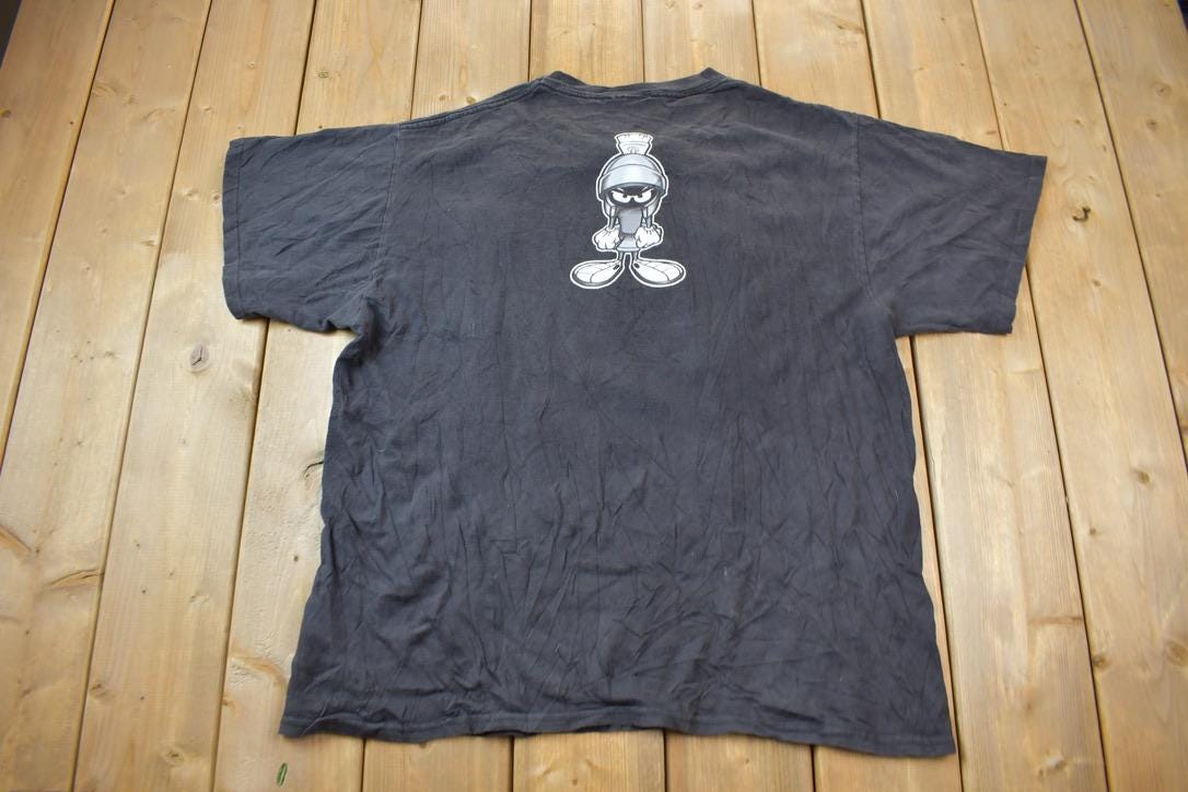 Vintage 1996 Marvin The Martian Looney Tunes Cartoon T-Shirt