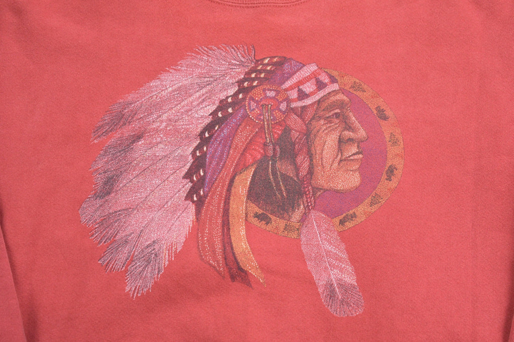 Vintage 1990s Native American Graphic Crewneck