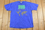 Vintage 1990s PBB Global Logistics Graphic T-Shirt