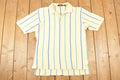 Vintage 1990s Eddie Bauer Striped Button Up Shirt Men's L