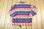 Vintage 1990s Bay Club Fleece Outdoorsman Sweater