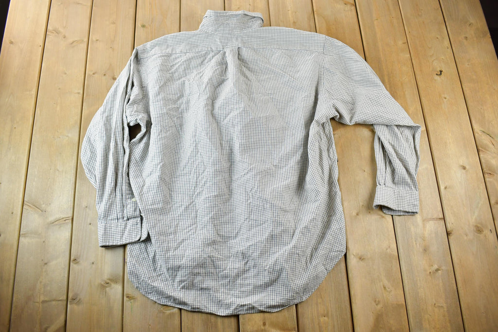 Vintage 90s Polo Ralph Lauren Plaid Button Up Shirt