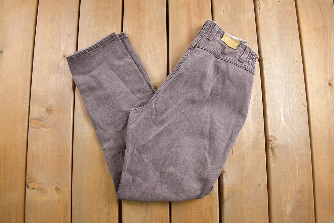 Vintage 1990s LEE Brown Tapered Mom Jeans