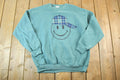 Vintage 1990s Hip Hop Happyface Souvenir Crewneck Sweatshirt