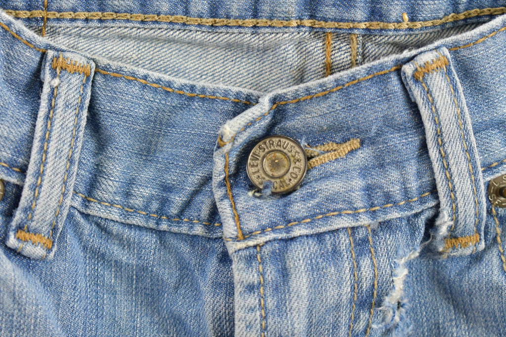 Vintage 1990s Levi's 505 Red Tab Denim Jeans Size 30 x 27