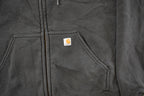 Vintage Y2K Carhartt Full Zip Thermal Lined Hoodie Sweatshirt Women's Small