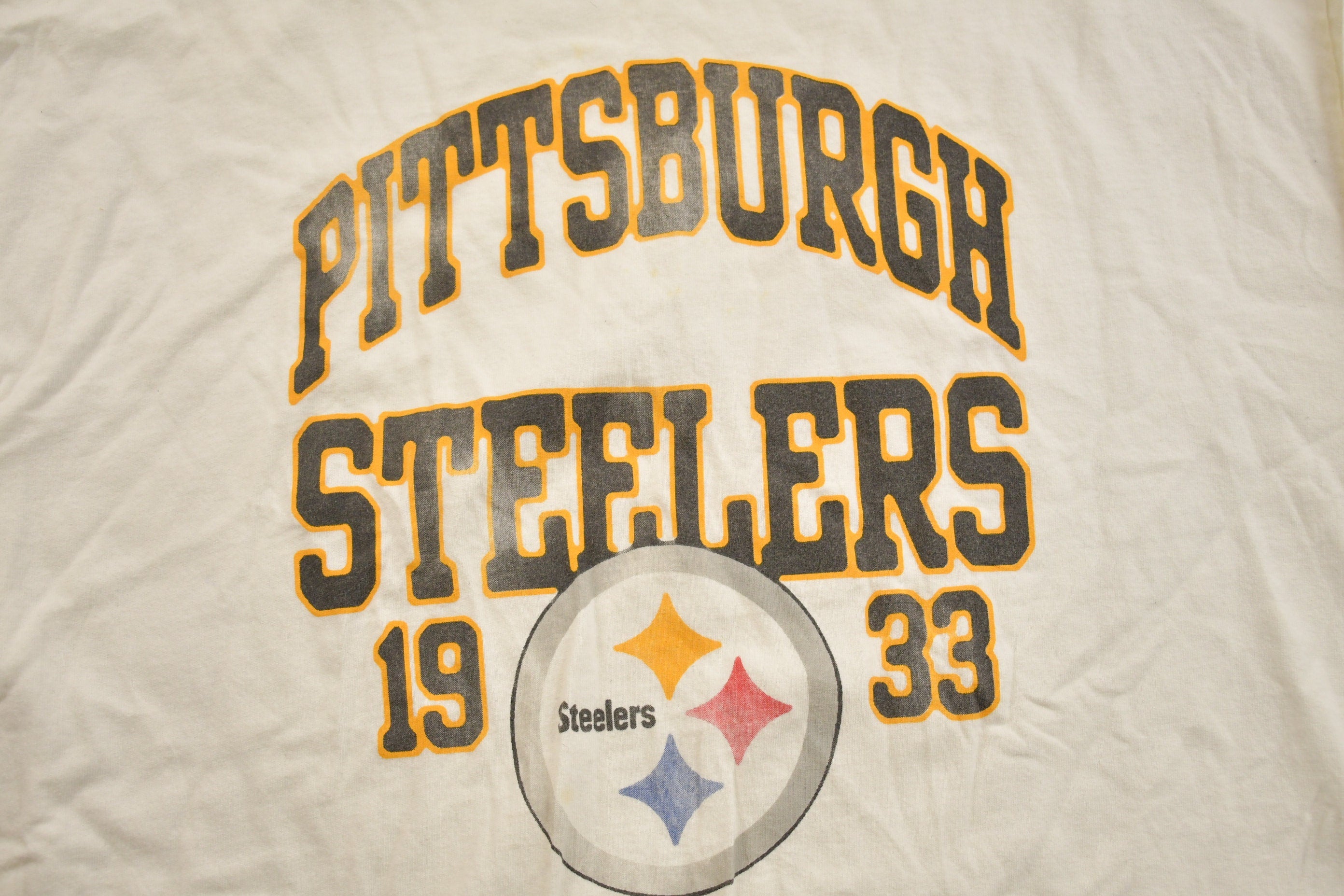Vintage 1993 Pittsburgh Steelers NFL Crewneck Long Sleeve Shirt