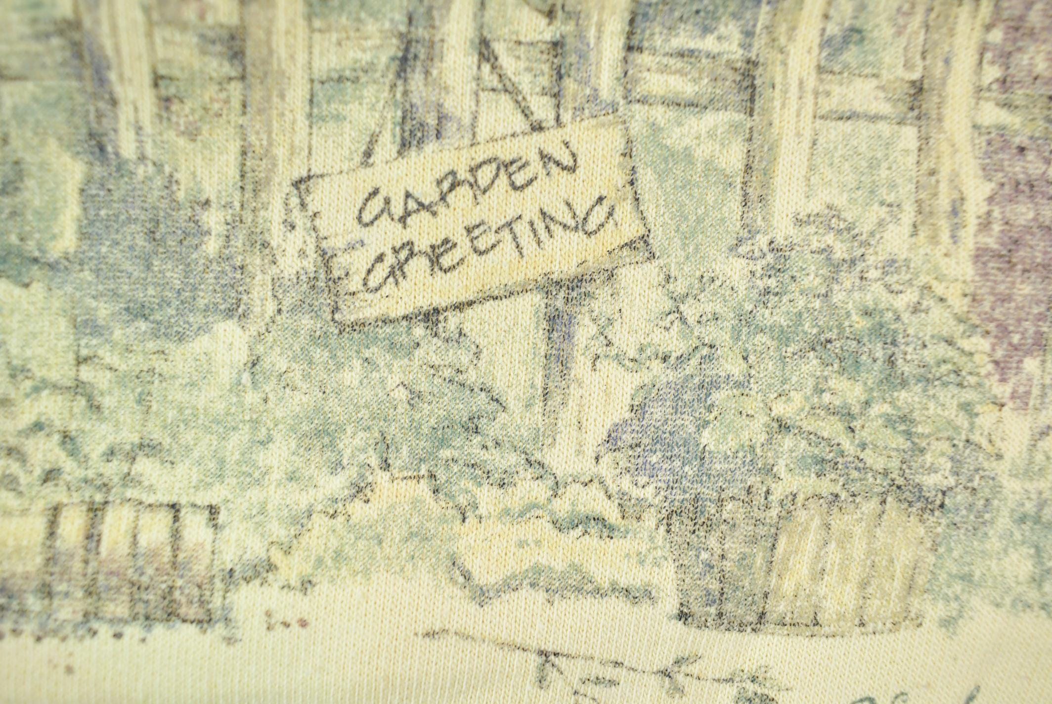 Vintage 1990s Northern reflections Garden Meeting Crewneck Sweater