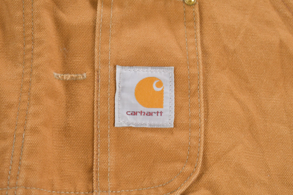 Vintage 1980s Carhartt Double Knee Quilted Canvas Overalls
