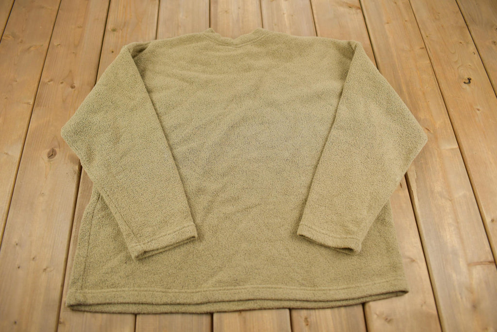 Vintage 1990s Maine Fleece Crewneck Sweatshirt