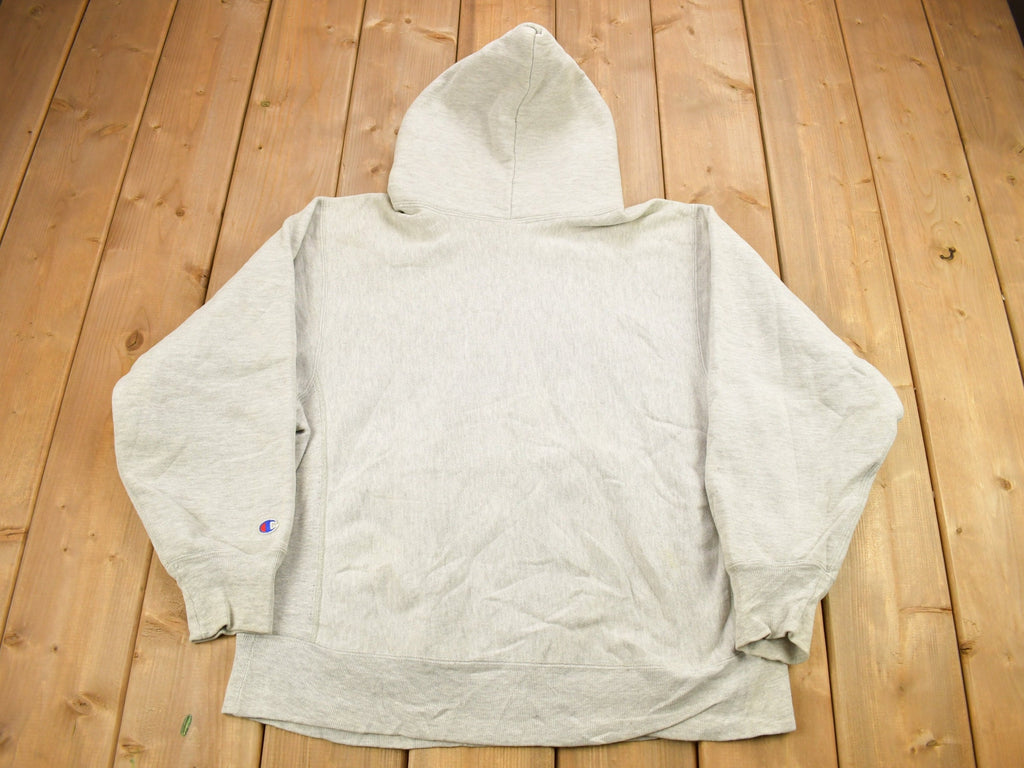 Vintage 1980s Harvard University Champion Reverse Weave Warmup Hoodie