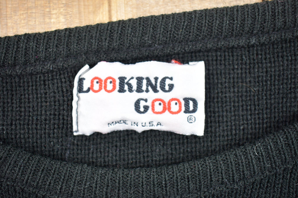 Vintage Looking Good Psychedelic Knitted Sweater