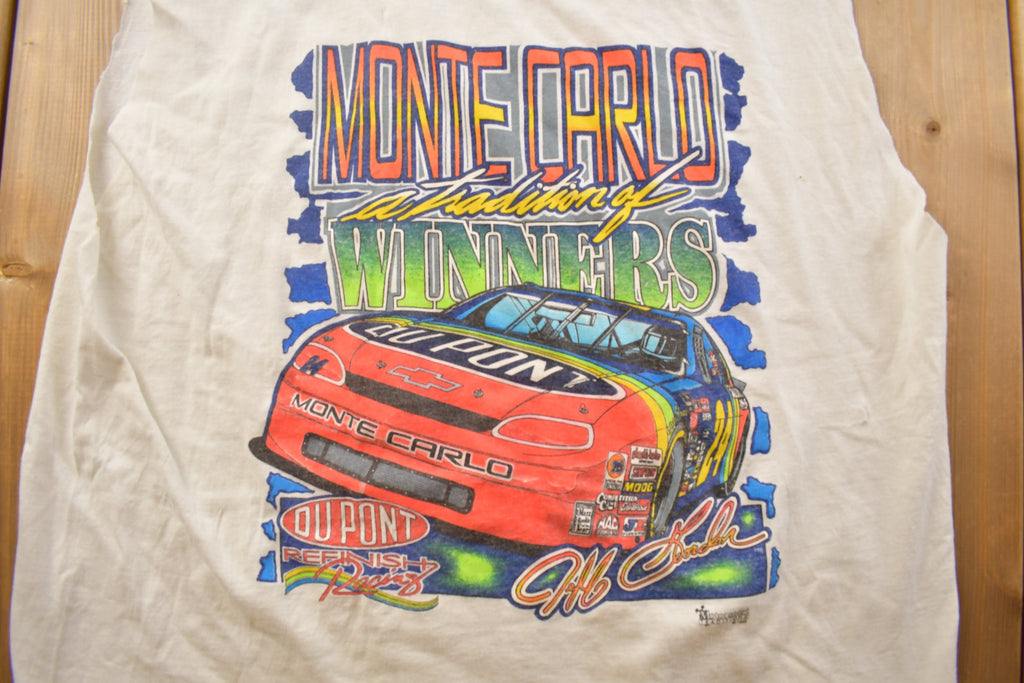 Vintage 1990s NASCAR Racing T-Shirt / Single Stitch / Racing Tee / 90s Streetwear / Sportswear