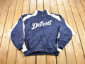 Vintage 1990s Detroit Tigers MLB Windbreaker Warm Up Jacket