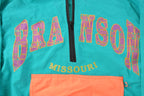 Vintage 1990s Branson Missouri Surf Style Body Gear Iridescent Windbreaker Jacket Men's XL /