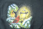 Vintage 1990s Morning Sun Double Collar Night Bird Crewneck