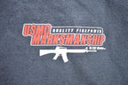 Vintage 1990s USMC Marksmanship Graphic T-Shirt