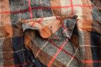 Vintage 1990s Cranbrook Plaid Wool Flannel Button Up Shirt