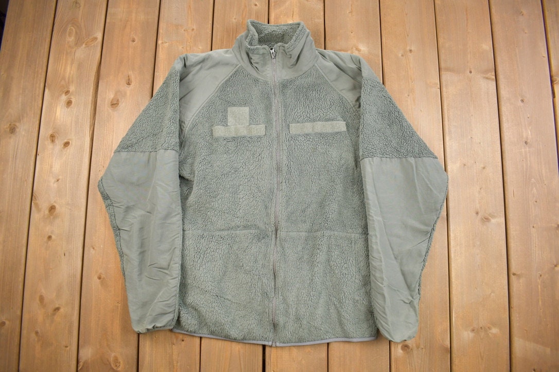 Vintage 1990s Military Cold Weather Polar Tec Fleece Sweater