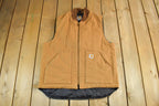 Vintage 1990s Carhartt Quilt Lined Jacket Vest Mens Large