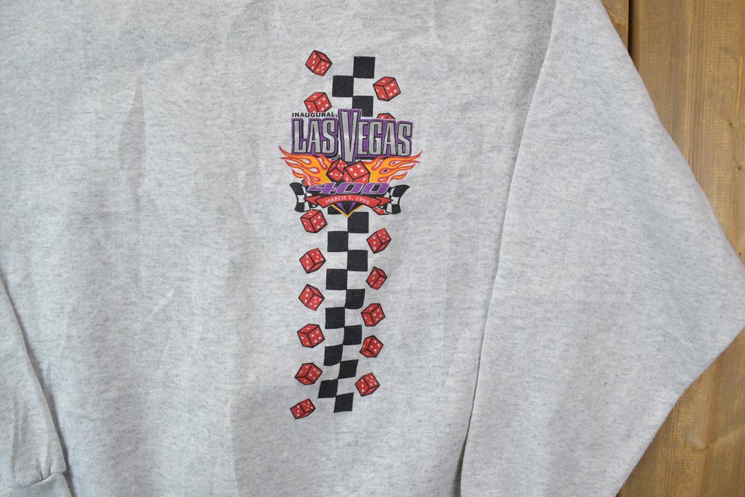 Vintage 1998 Las Vegas 400 Crewneck Sweatshirt