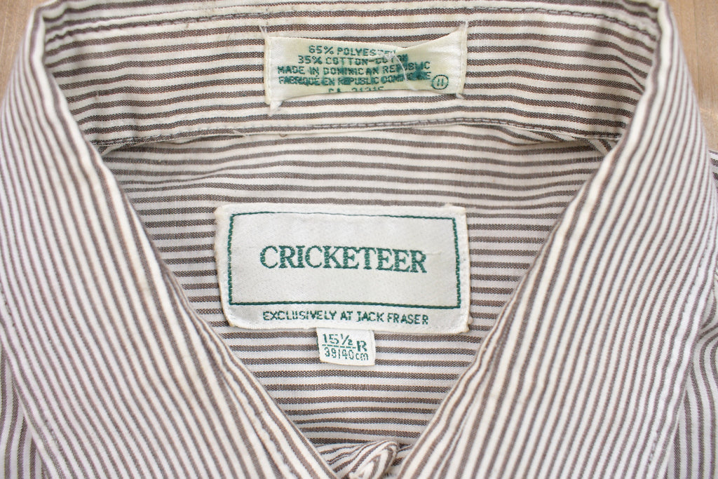 Vintage 1990s Cricketeer Button Up Dress Shirt