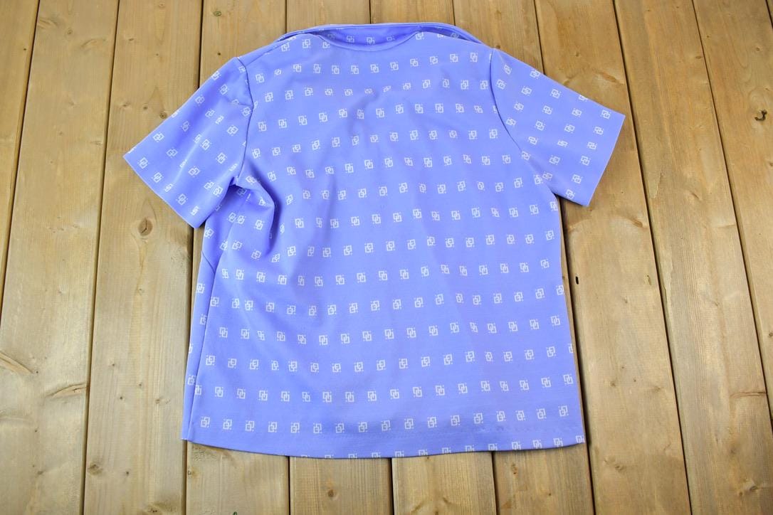 Vintage 1970s First Lady Fancy Button Up Shirt