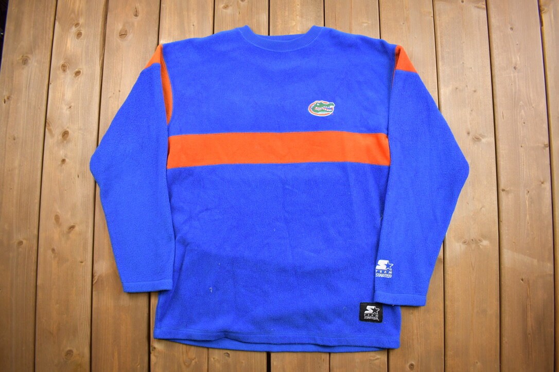 Vintage 1990s Florida Gators Starter Fleece Crewneck Sweatshirt