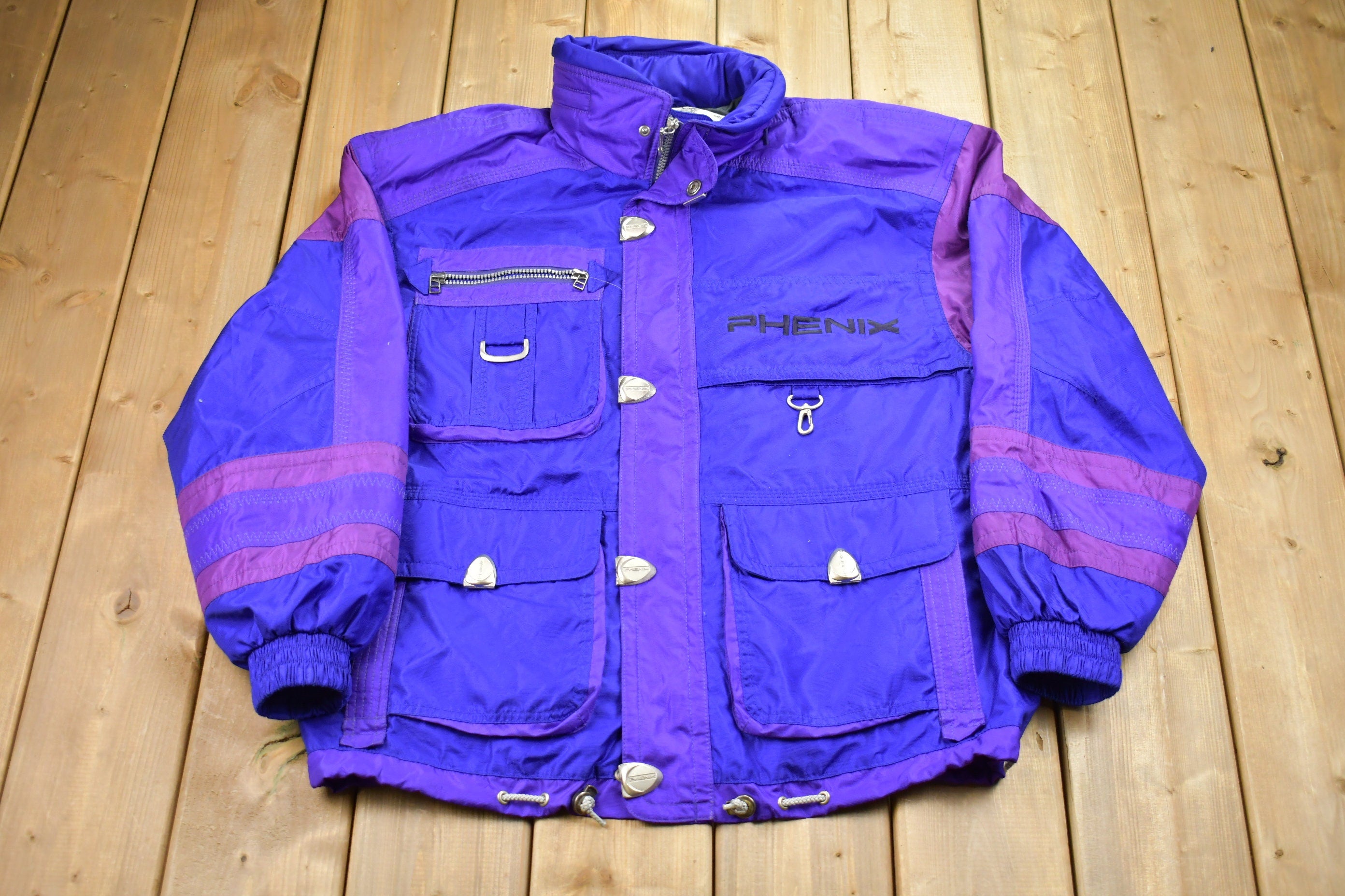 Vintage 1990s Phenix Sports Ski Windbreaker Jacket