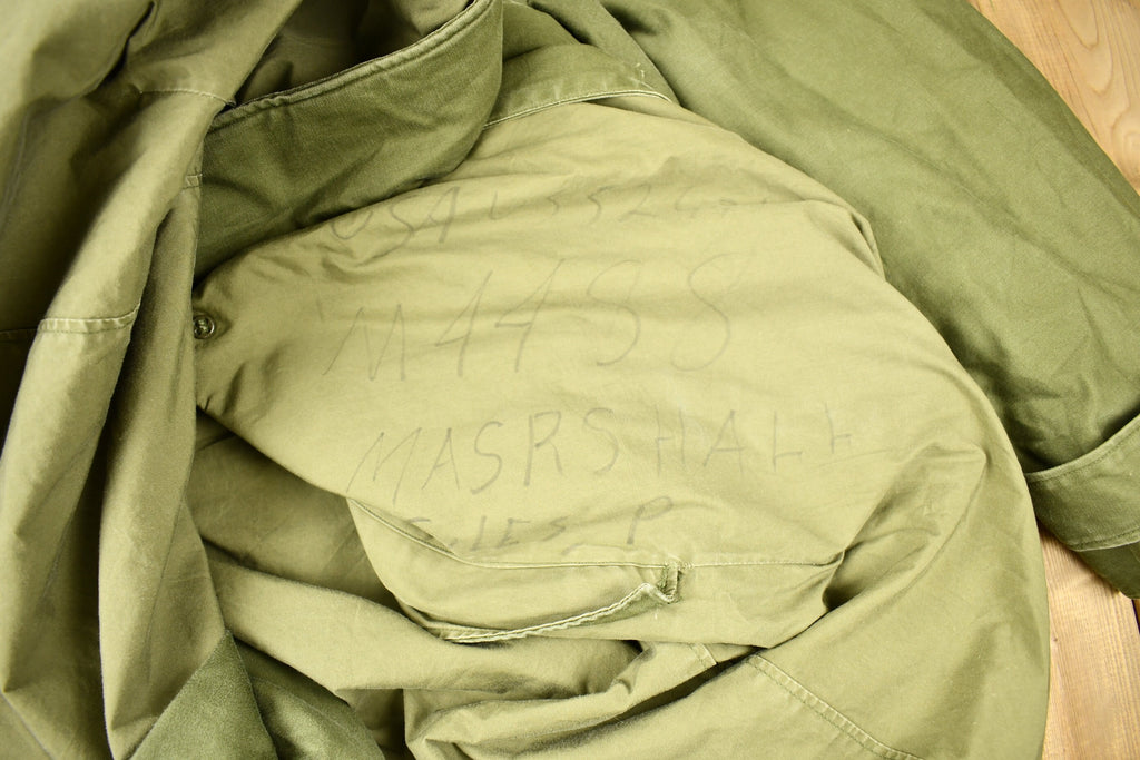Vintage WW2 Military Button Up Trench Coat