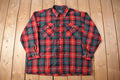 Vintage 1990s Back Packer Plaid Flannel Button Up Shirt