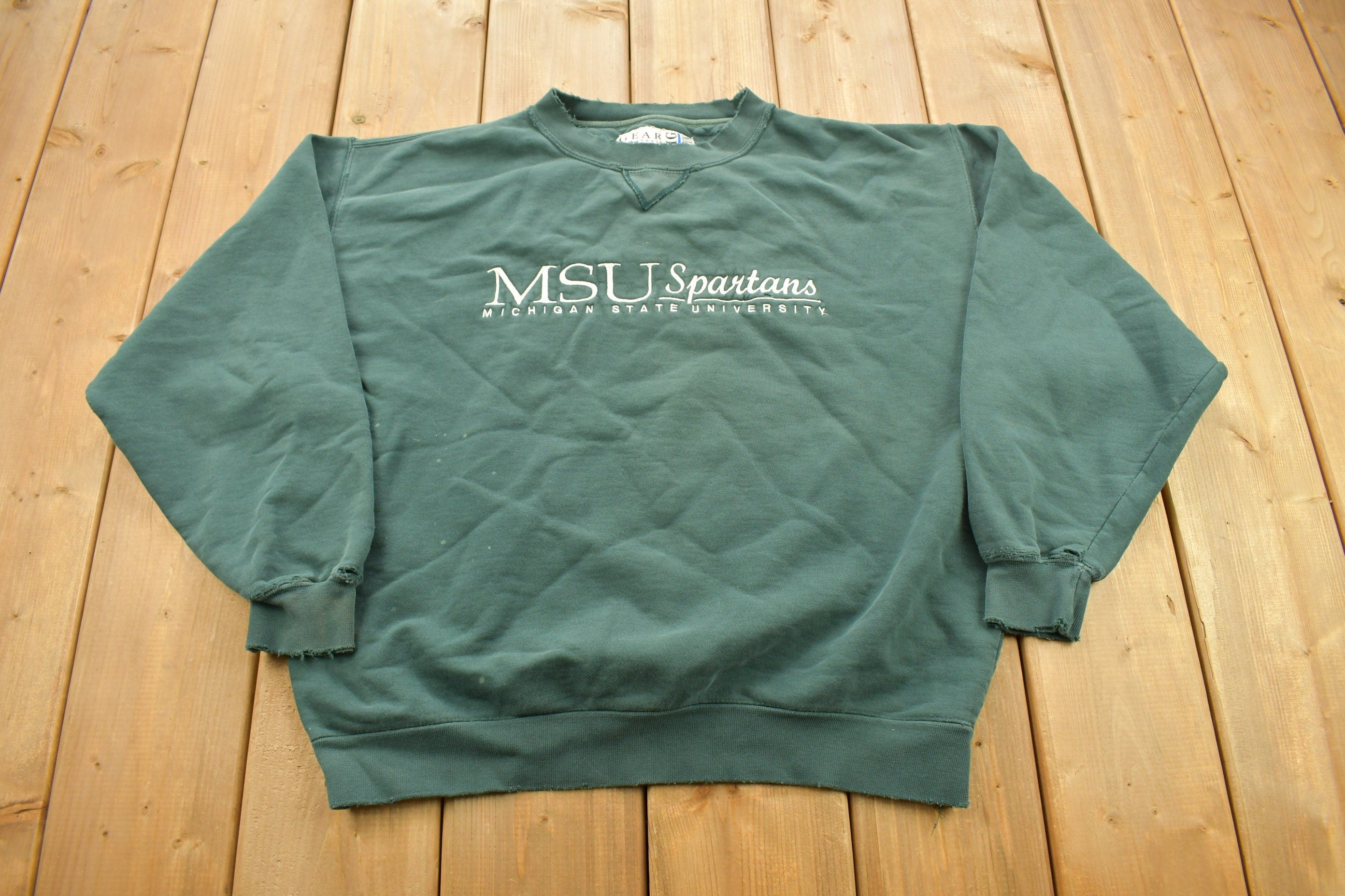 Vintage 1990s Michigan State University Spartans Collegiate Crewneck