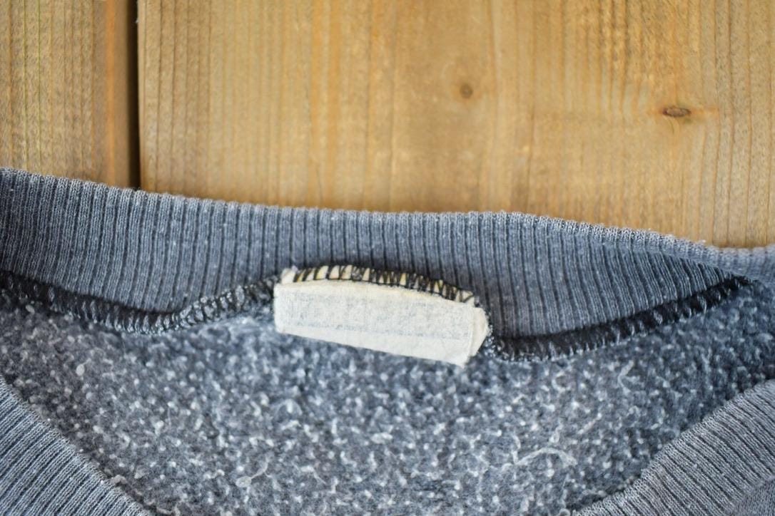 Vintage 1990s Big Buck Wild Mountain Wilderness Expedition Outdoorsman Crewneck Sweatshirt