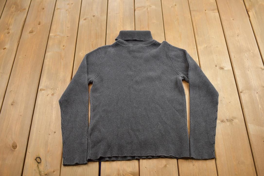 Vintage Knitted Polo Ralph Lauren Turtle Neck Sweater