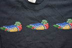 Vintage 1980s Lee Sturdy Sweats Duck Raglan Crewneck Sweatshirt