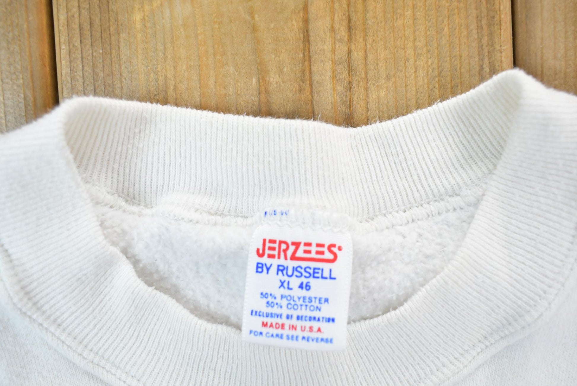 Vintage 1986 Squiggle Hair Guy Story Print Crewneck Sweatshirt / 80s Crewneck / Made In USA / Streetwear / Jerzeez By Russel