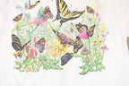 Vintage 1990s Multi Butterfly FAB Souvenir Outdoorsman T-Shirt Women's XL
