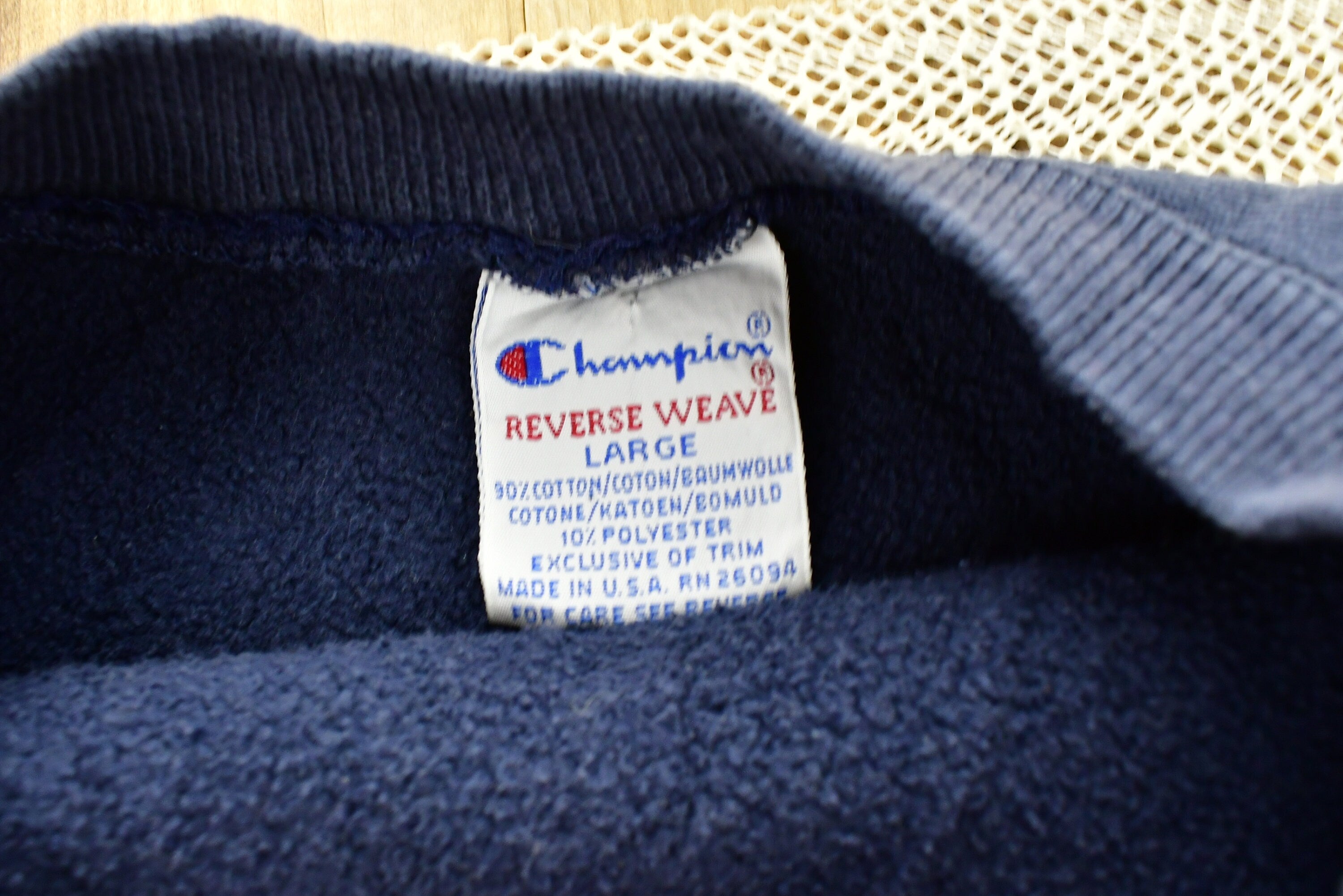 Vintage 1990s Champion Reverse Weave Crewneck