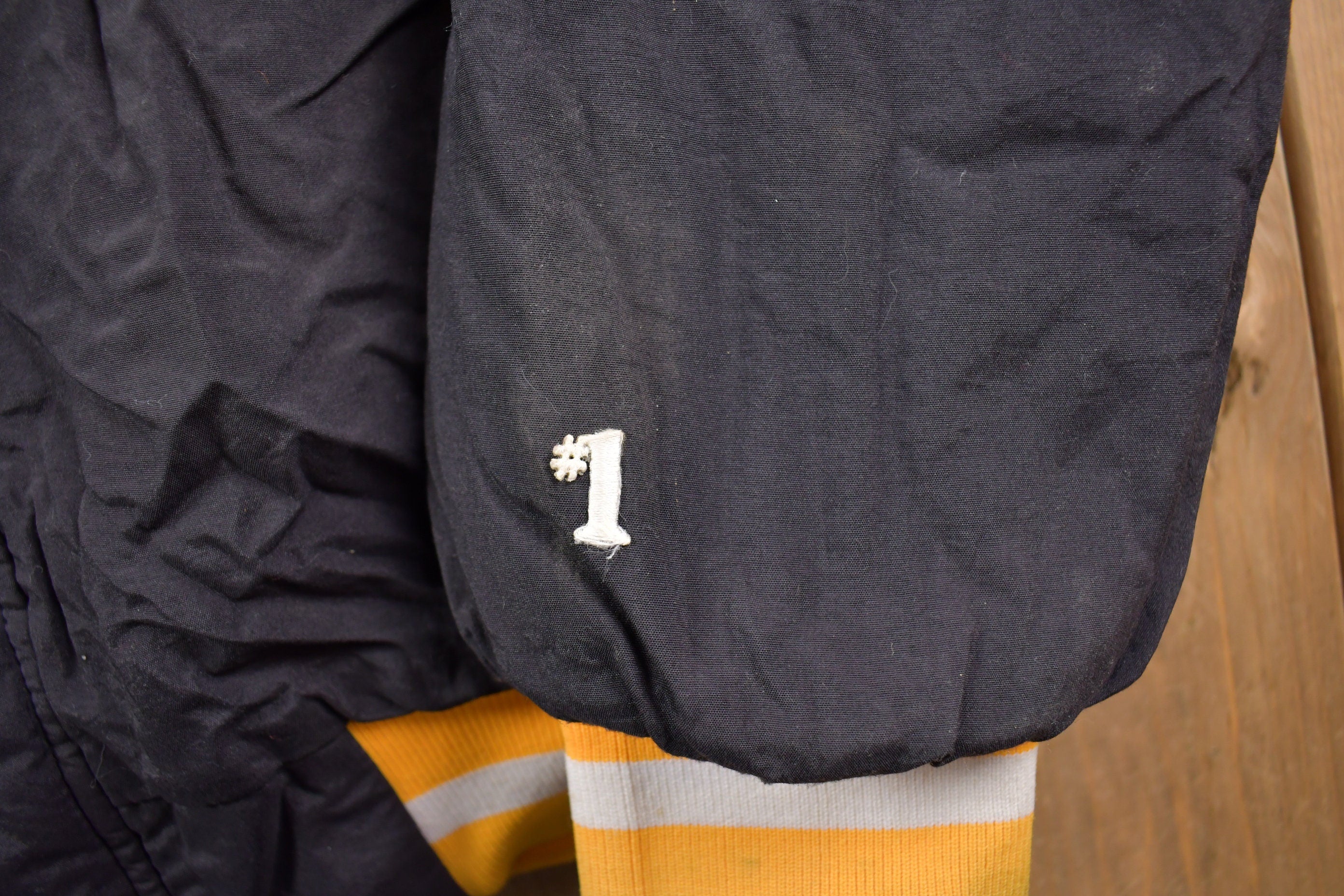 Vintage 1980s University of Iowa Hawkeyes #1 Apparel Collegiate Jacket