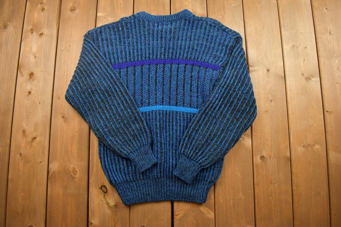 Vintage 1990s Weekend In California Knitted Sweater