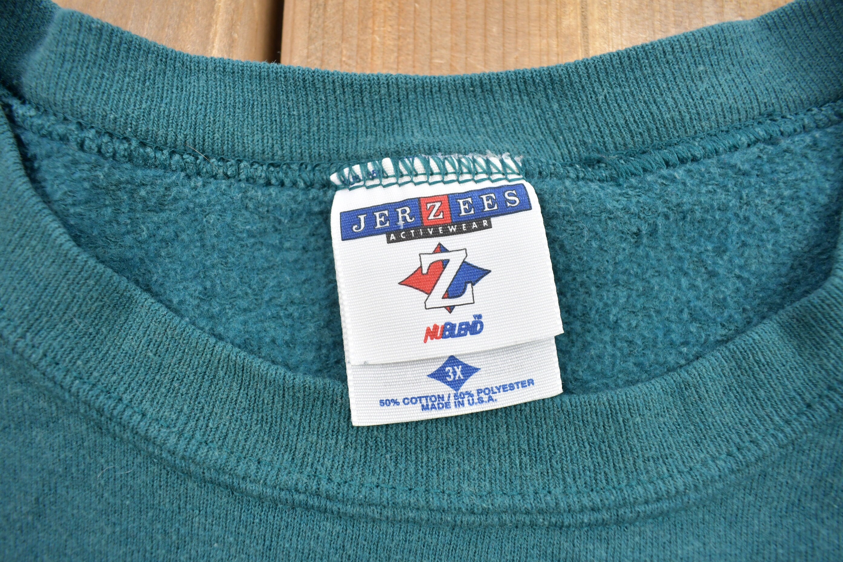 Vintage 1990s Jerzees Blank Crewneck Sweatshirt